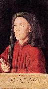Jan Van Eyck, Portrait of a Young Man